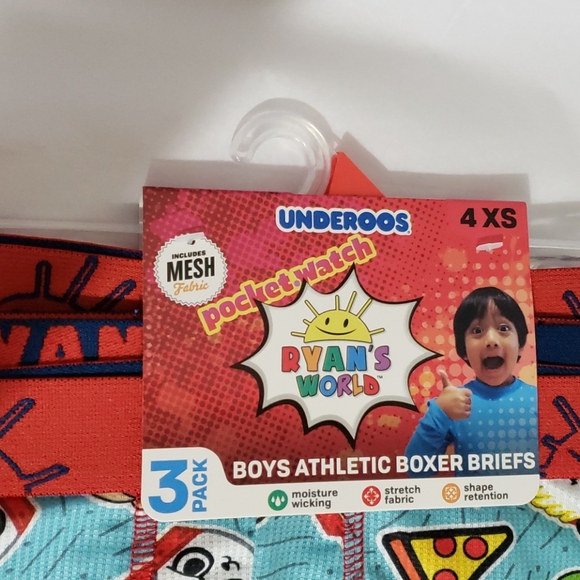 NWT Ryan's World Boys Boxer Briefs - Picture 3 of 5
